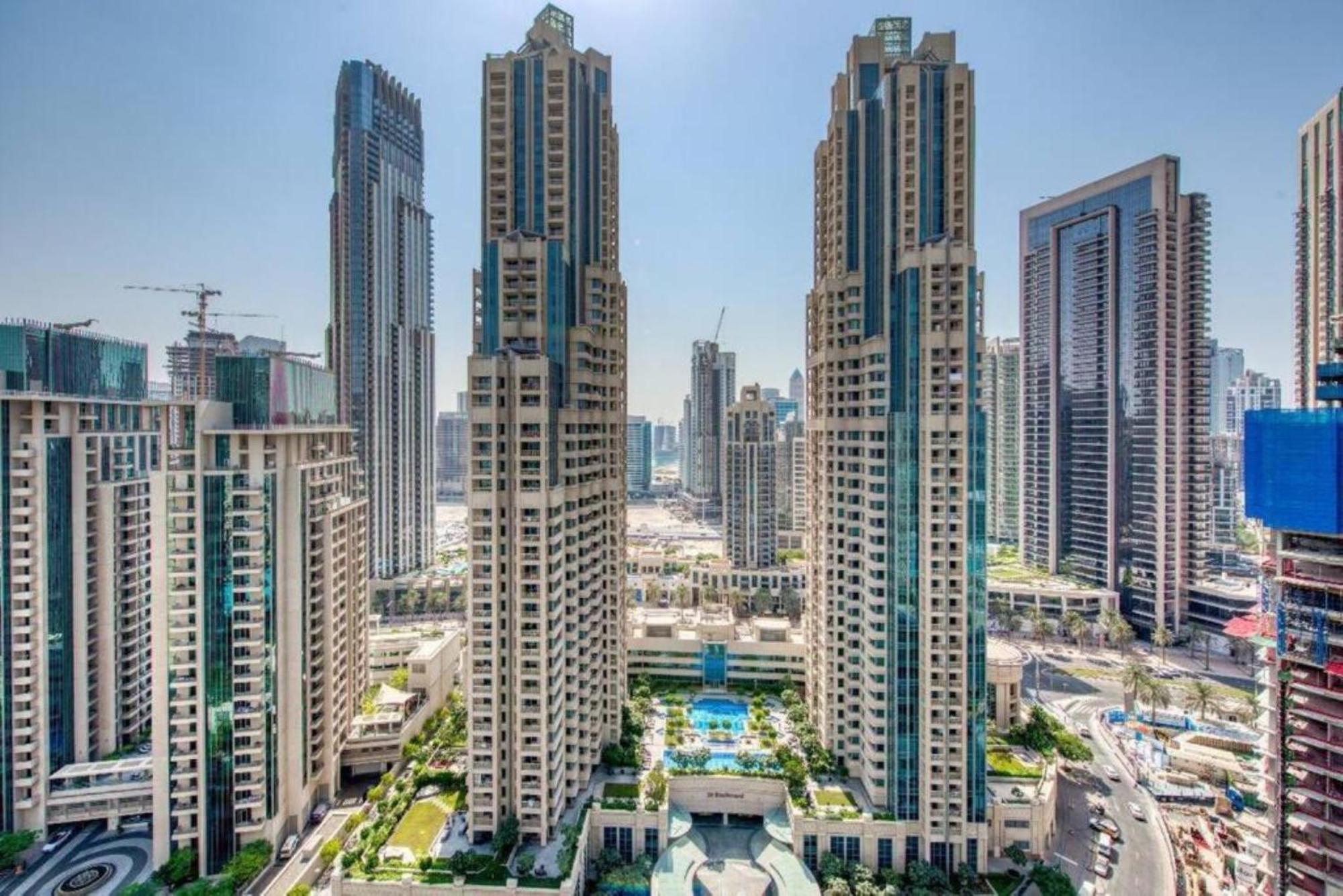 Bellavista - Dazzling High Floor - 2Br - 29 Boulevard - Burj Khalifa & Fountain View Дубай Екстер'єр фото
